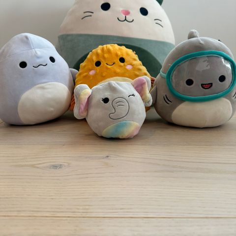 Squishmallows til salgs