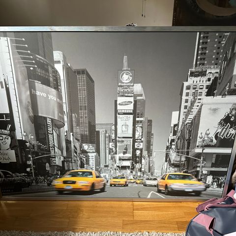 Stort bilde av Times square, New York