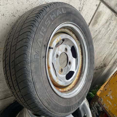 4stk 4x114 chrome felger 13x5,5