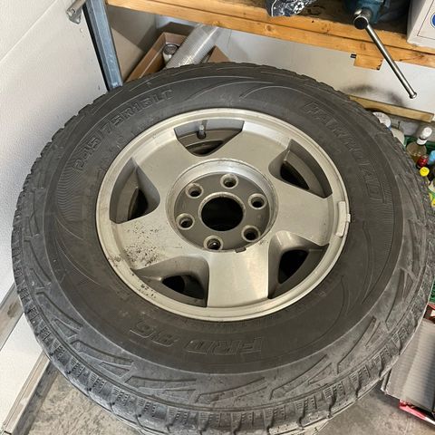 245/75-r16 All terrain hjul 6x139.7 boltsirkel