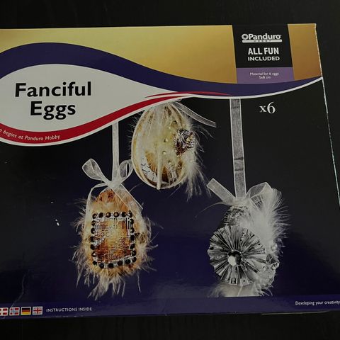 Lag fantasifulle egg - fra Panduro