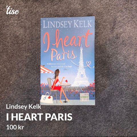 I HEART PARIS av LINDSEY KELK