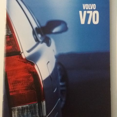 VOLVO V70 -brosjyre. (NORSK)