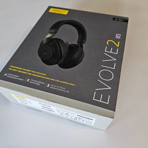 Superkampanje headset! Jabra Evolve 2 85 med støydemping