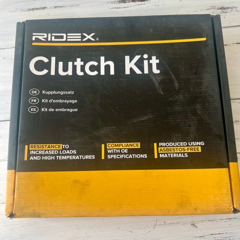Clutch sett RIDEX 479C0312