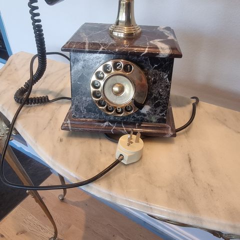 Vintage Onyx Telefon