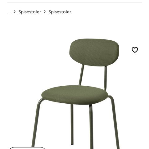 3 stoler fra IKEA,  helt nye!