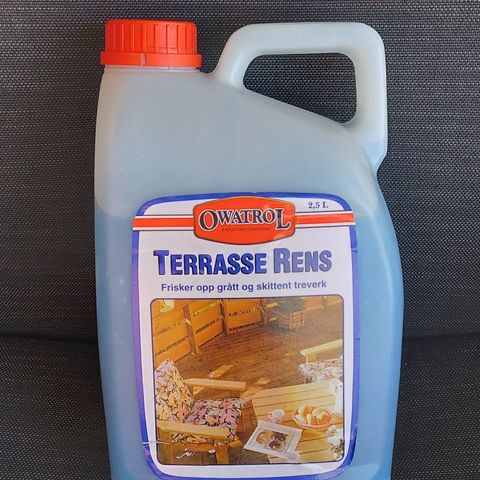 OWATROL terrasse rens. 2,5 liter uåpnet.