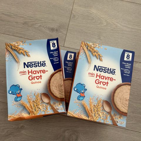 Nestle Havregrøt Guinoa 4 stk