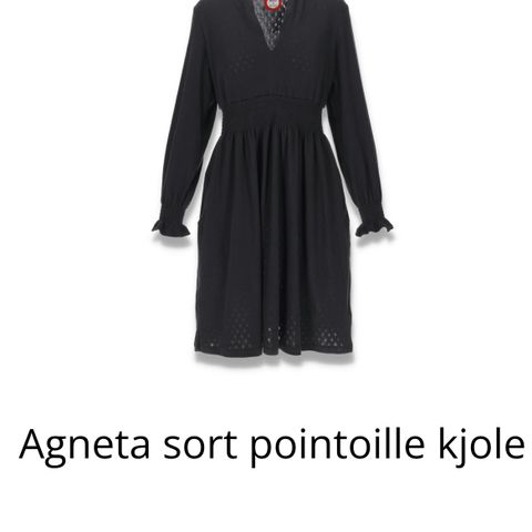 Ko:ko norway Agnete sort kjole