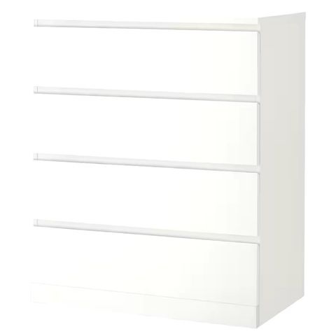 IKEA MALM
Kommode, 4 skuffer, hvit