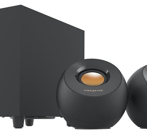 Pebble Plus 2.1 USB Desktop Speakers, Black