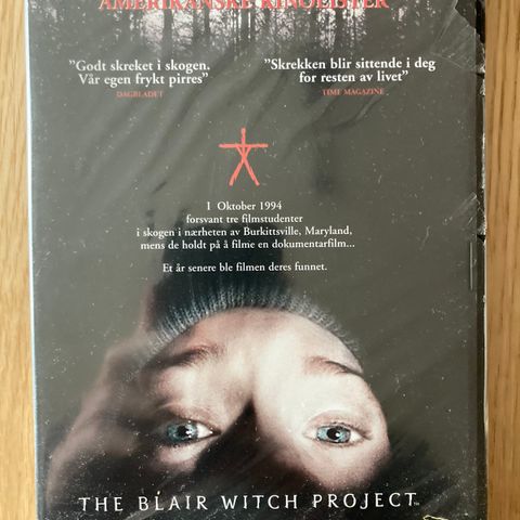 The blair witch project (1999) * Ny i plast*