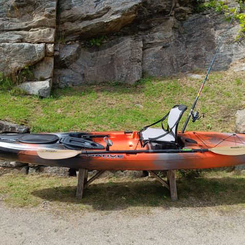 Kajakk Native Manta Ray 12 xt  padle/fiskekajakk