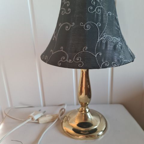 Gammel fin lampe