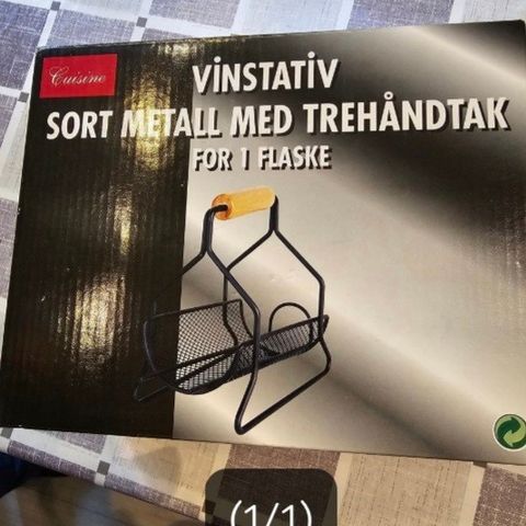 Ubrukt Vinstativ