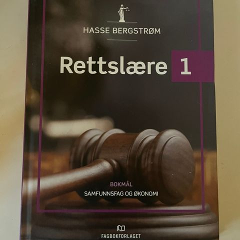 Resttslære 1 av Hasse Bergstrøm ISBN 9788211023346