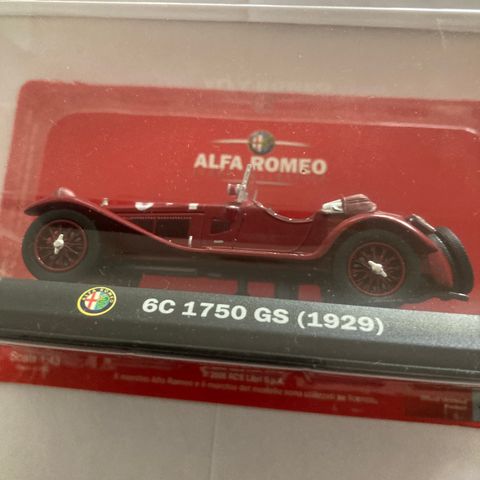 ALFA FOMEO 6C 1750 GS MODELLBIL