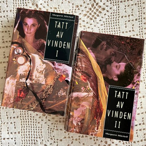 Tatt av vinden, Margaret Mitchell, bind 1 og 2