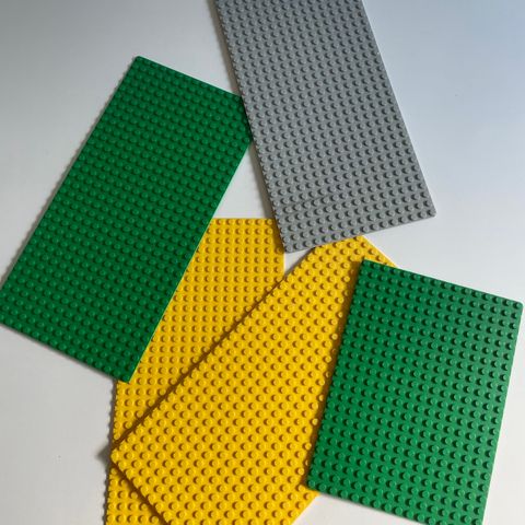 Legoplater, lego, 13x25 cm, 13x17 cm