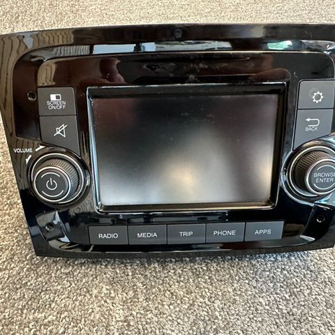 Fiat doblo radio/multimedia enhet