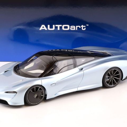 1:18 AUTOart McLaren Speedtail 2020 Frozen blue metallic 76086