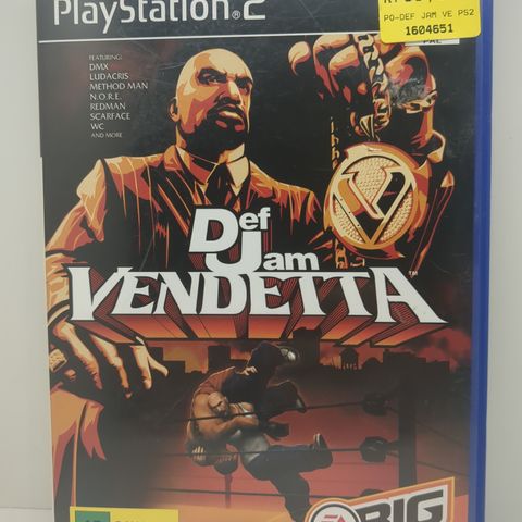 Def Jam Vendetta - PS2