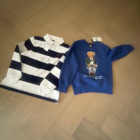 2 gensere fra Ralph Lauren til Gutt 5 år