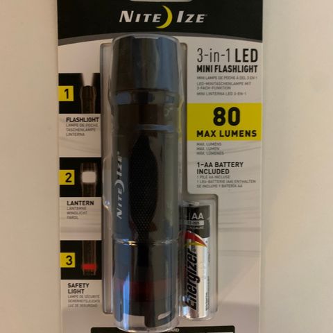 NiteIze 3-IN-1LED mini flashlight