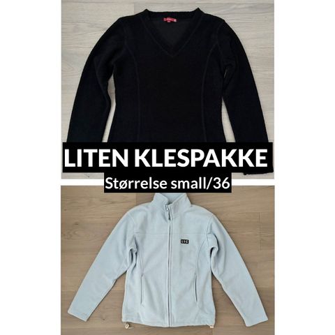 Liten klespakke til jente/dame (str S/36)