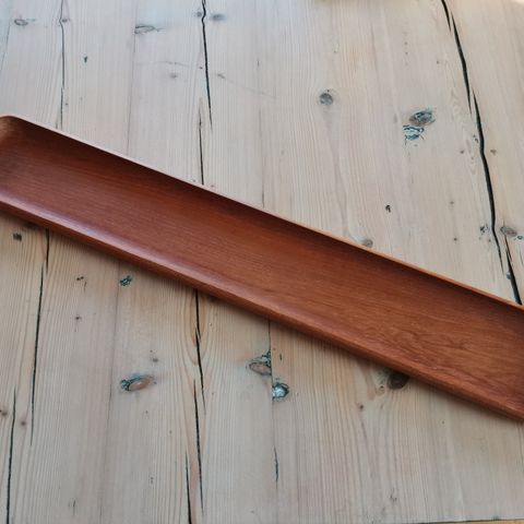 Vintage/retro teakbrett/teak fat, norskprodusert