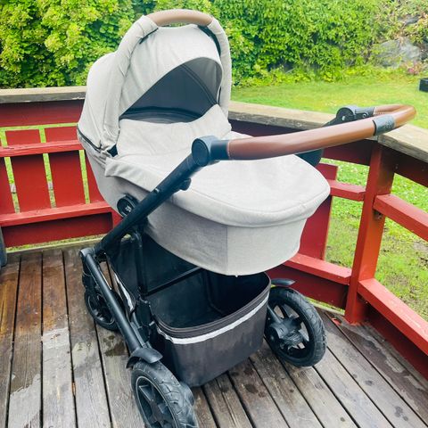 Britax smile 3 römer barnevogn m/liggedel+sittedel+bilstol mm.