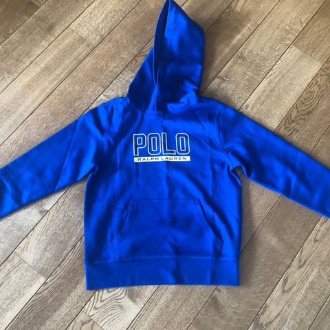 Ny! Ubrukt original Polo Ralph Lauren hoodie str L (12- 14 år)