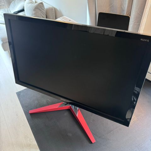 Acer 24" gaming monitor selges