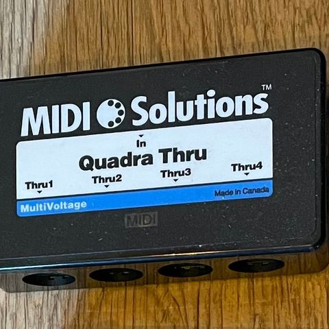 Midi solutions Quadra through