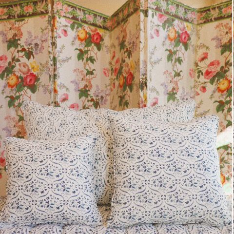 Nye byTiMo Home Wallpaper vintage retro putetrekk 💙 Decorative Pillow
