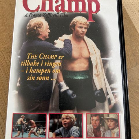 The Champ VHS