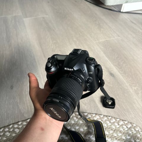 Nikon D50 Med mye utstyr selges