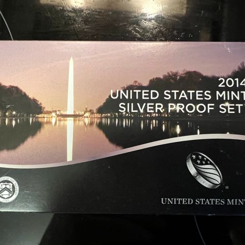 2014 United States Mint Silver Proof Set