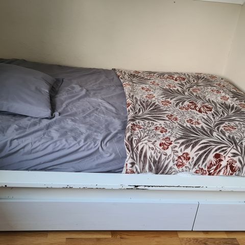 Solid, behagelig, stor og praktisk seng