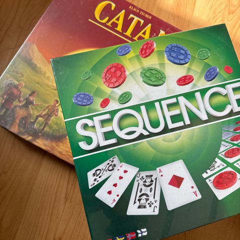 Catan og Sequence spill