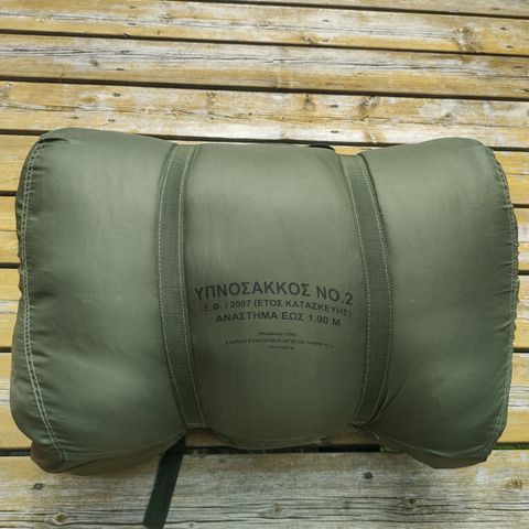 Vintersovepose Army Sleeping Bag nr. 2 -20°C Oliven