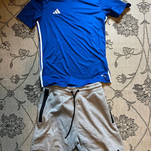 Adidas T-Skjorte og Jack & Jones shorts