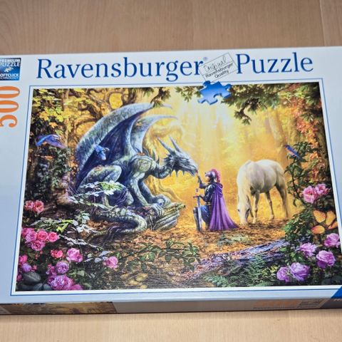 RESERVERT - Ravensburger 500 brikker Dragon Whisperer puslespill