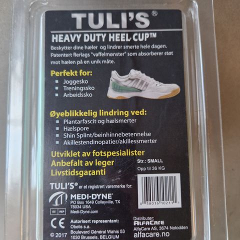 Tuli’s Heavy duty hælbeskyttere