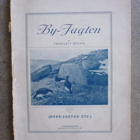 Thorleif Bache: By-Jagten. (Rype-Jagten etc.).