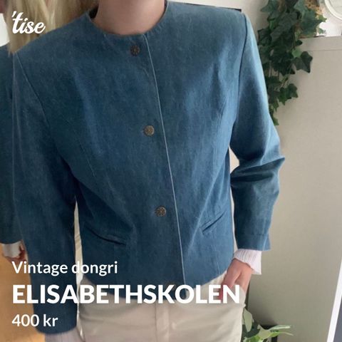 Jeans jakke/designer jakke