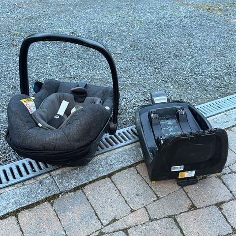 Baby stol med isofix