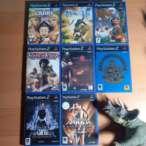 Adventure Spill til PS2 fra Sams Samler Salg