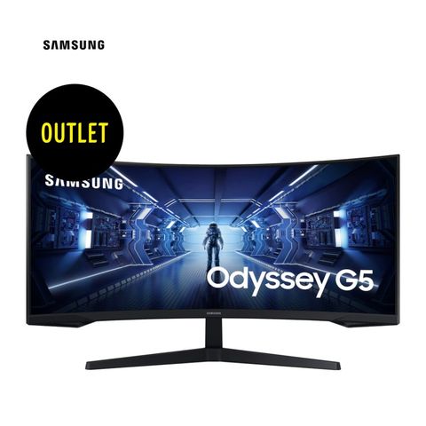 34 samsung buet skjerm 165Hz